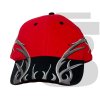 Tribal Embroidery Dad Cap (Red/Black)
