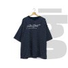 Fubu Sports Striped Tee (Navy)