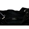 Prada Nylon Crossbody Double Pocket Shoulder Bag (Black)