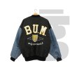 B.U.M. Equipment College Jacket (Grey/Blue)