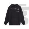 balenciaga black Hand Drawn Hoodie Medium Fit copy