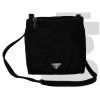 Prada Tessuto Nylon Crossbody Shoulder Bag (Black)