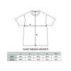 SIZE CHART FLACE TEES S S26