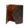 Louis Vuitton Monogram Elisse Button Wallet (Brown)