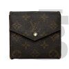 Louis Vuitton Monogram Elisse Button Wallet (Brown)