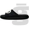 Gucci Interlocking G Rubber Slides (Black)