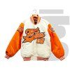 Fubu Varsity Jacket (Orange/Cream)