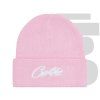 corteiz logo beanie pink 1 copy