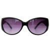 Dior P9019 Sunglasses (White/Black/Purple)