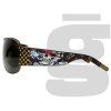 Ed Hardy EHS019 67-12 Sunglasses (Brown)