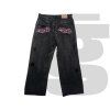 Chew Forever Tribal Distressed Jeans (Black)