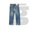 True Religion 5-Pocket Ripped Jeans (Washed Blue)