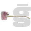 Prada SPR 68C Sunglasses (Silver/Pink)