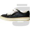 Prada Leather Sneakers (Black)