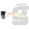 Prada SPS 52E Shield Sunglasses (White)