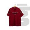 Dragon Tribal Short Sleeve Shirt (Bordeaux)