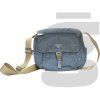 Prada Tessuto Zip Buckle Nylon Crossbody Bag (Light Blue)