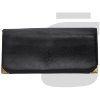 Yves Saint Laurent Long Wallet (Black/Gold)