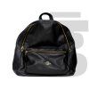 Coach Leather Backpack (Black)