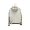 Moncler Hooded Down Zip Hoodie (Green/Heather Grey)