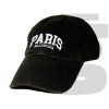 Balenciaga Paris Cap (Black)