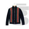 Gucci Zip-Up Track Kids Jacket (Navy)