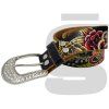 Ed Hardy Rhinestone Belt (Black)