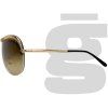 Givenchy SGV3361 Shield Sunglasses (Gold)