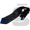 Kenzo Leave Pattern Tie (Black)