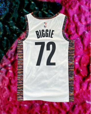 Nike NBA Brooklyn Nets Bed-Stuy Biggie Jersey Size: L Condition: 10/10 Price: 79€ (Under Retail!) •Buy online at...