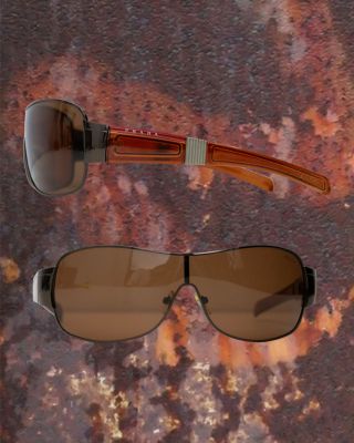 Prada 1250-67-17 Sunglasses Size: UNI Condition: 9/10 Price: 99€ (Under Retail!) •Buy online at www.flace.sk (Link in Bio)