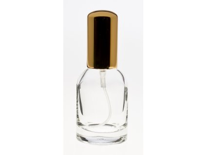 Flakon Cupola 30 ml rozprasovac kovovy zlaty kulate vicko