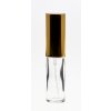 Flakon Simple 5 ml rozprasovac plastovy zlaty