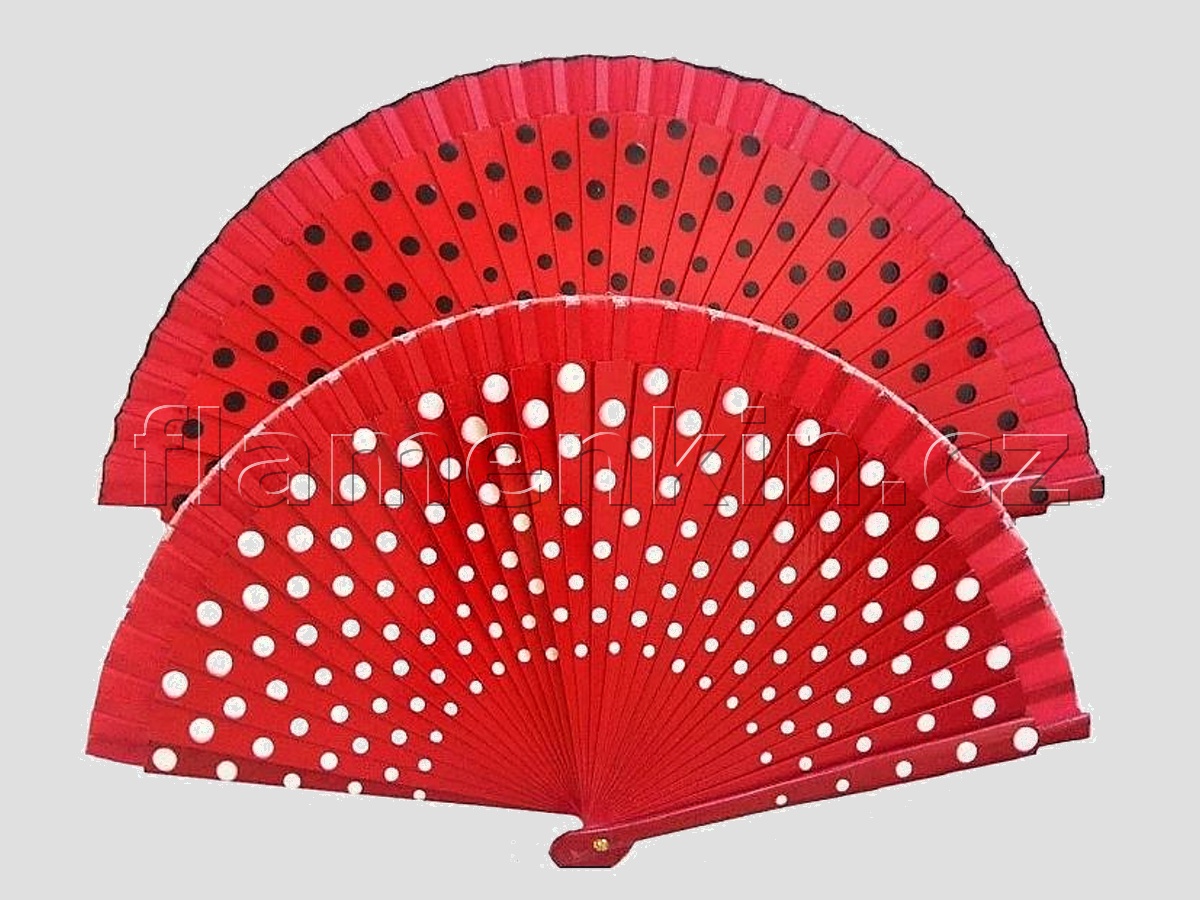 Polka Dot Hand Fans