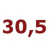 30,5