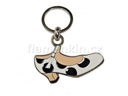 Klíčenka flamenková bota Begoña Cervera (BN)