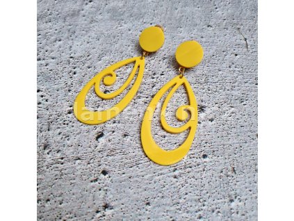 Náušnice ANF 296117 žluté