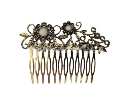 Kovový hřeben ANF 562156 marfil