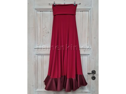 VIOLETA vínová sukně