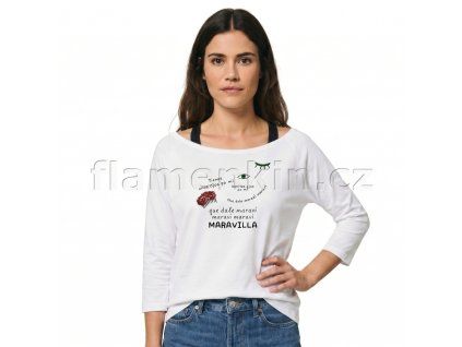 Bilé tričko Maravilla 4