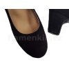Black suede flamenco shoes Menkes Academico Solea size 34