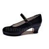Black BALL PILMAR Flamenco Shoes 1522 leather size 41,5