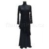 Black Lace Tunic With Long Sleeves