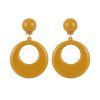 Flamenco Clip Earrings Ø 4 cm - different colors