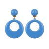 Flamenco Clip Earrings Ø 4 cm - different colors