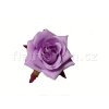 Small Lilac Rose with Hair Gripper Clip Ø 8 cm