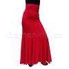 Široká sukně IRIS červená