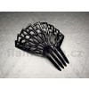 Peineta - ozdobný hřeben do vlasů z plastu 10 x 12 cm