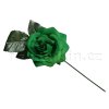 Zelená střední růže 10 cm 3
