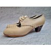 Béžové boty Senovilla model Carmela 3